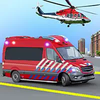 Ambulance Reddingsspel Ambulance Helikopter