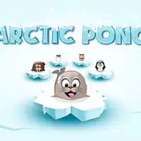 Arktički Pong snimka zaslona igre