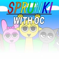 酷炫的Sprunki与原创角色