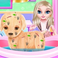 baby_elsa_puppy_surgery ألعاب