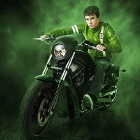 ben_10_halloween_bike เกม