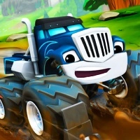 Blaze And The Monster Machines Спасение В Горах Из Грязи