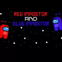สีน้ำเงินและสีแดง ?mpostor ภาพหน้าจอของเกม