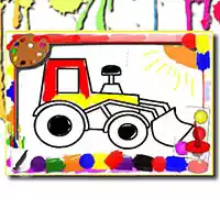 bts_kids_car_coloring ហ្គេម