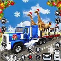 christmas_animal_transporter_truck Játékok