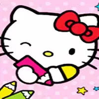 color_paint_by_number_with_hello_kitty بازی ها