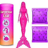 color_reveal_mermaid_doll Խաղեր