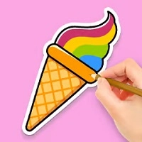 coloring_book_rainbow_ice_cream თამაშები