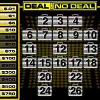 Deal Or No Deal skærmbillede af spillet