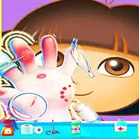 dora_hand_doctor_fun_games_for_girls_online ហ្គេម