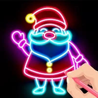 draw_glow_christmas ألعاب