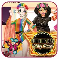dress_up_game_burning_man_stay_home เกม