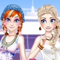 elsa_and_anna_spring_break Խաղեր