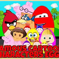 famous_cartoon_characters_eggs بازی ها