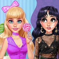 fashion_battle_pink_vs_black игри