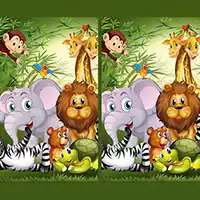 find_seven_differences_animals ゲーム