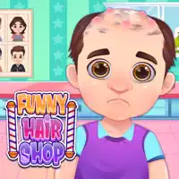 funny_hair_salon เกม