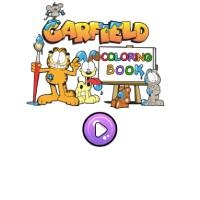 ទំព័រពណ៌ Garfield