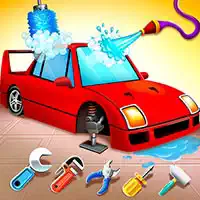 girls_car_wash_salon_auto_workshop Spil