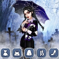 gothic_dress_up เกม