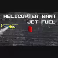 Helikopter Tahab Reaktiivkütust mängu ekraanipilt