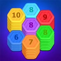 hexa_stack_sort เกม