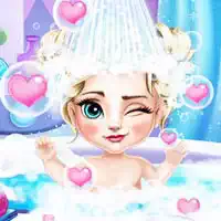 ice_queen_elsa_baby_bath Jocuri