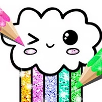 kawaii_coloring_book_glitter Spil