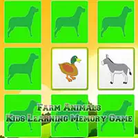 kids_learning_farm_animals_memory Igre