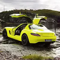 mercedes-benz_sls_e-cell_puzzle O'yinlar