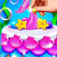 mermaid_glitter_cake_maker Ойындар