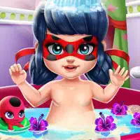 miraculous_hero_baby_bath เกม