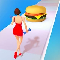 muscle_girl_calorie_run ゲーム