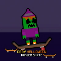 Obby Halloween Perigo Skate