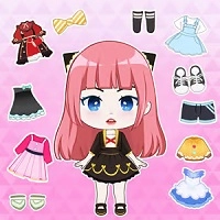 pencil_girl_dress_up ゲーム