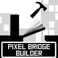 Pixel Bridge Builder captură de ecran a jocului