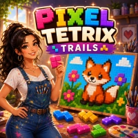 Pixel Tetrix Trails