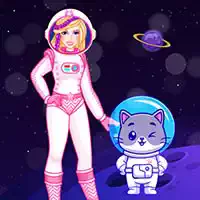 राजकुमारी अंतरिक्ष यात्री खेल का स्क्रीनशॉट