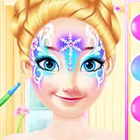 princess_christmas_face_painting Игры