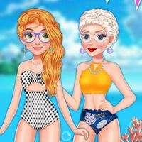 princesses_summer_vacay_party თამაშები