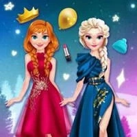 sisters_glam_winter_ball_prep ហ្គេម