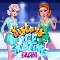 sisters_ice_skating_glam Igre