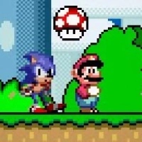 sonic_in_super_mario_world ເກມ