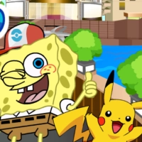 sponge_bob_pokemon_go Jeux