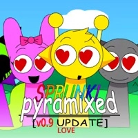 Sprunki Pyramix 0.9 Выданне кахання