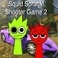 Jogo de Tiro Squid Sprunki 2