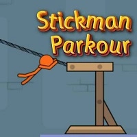 Strichmännchen Parkour