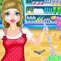 supermarket_girl_cleanup Խաղեր