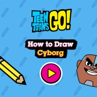 teen_titans_go_how_to_draw_cyborg ເກມ