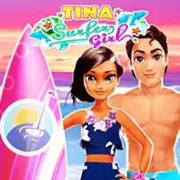 Tina - Surfermädchen Spiel-Screenshot